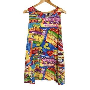 Pineapple Moon Fruity Getaway Dress Size Small